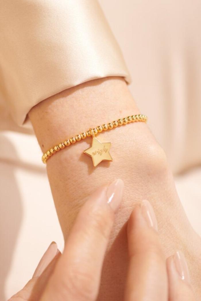 MY MOMENTS CHRISTMAS | Sending You Christmas Wishes | Gold | Bracelet Product Image