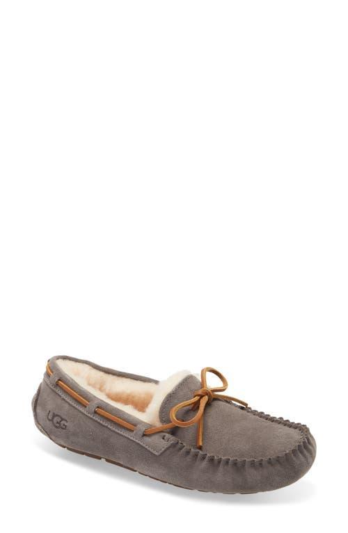 UGG Womens Dakota Wool-Lined Suede Slipper Product Image