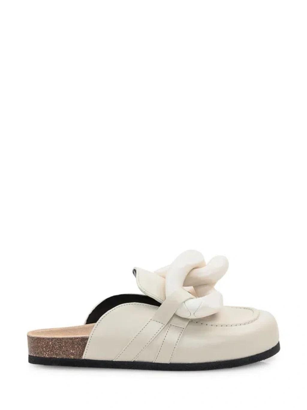 JW ANDERSON Chain Loafer Chain W In White Product Image