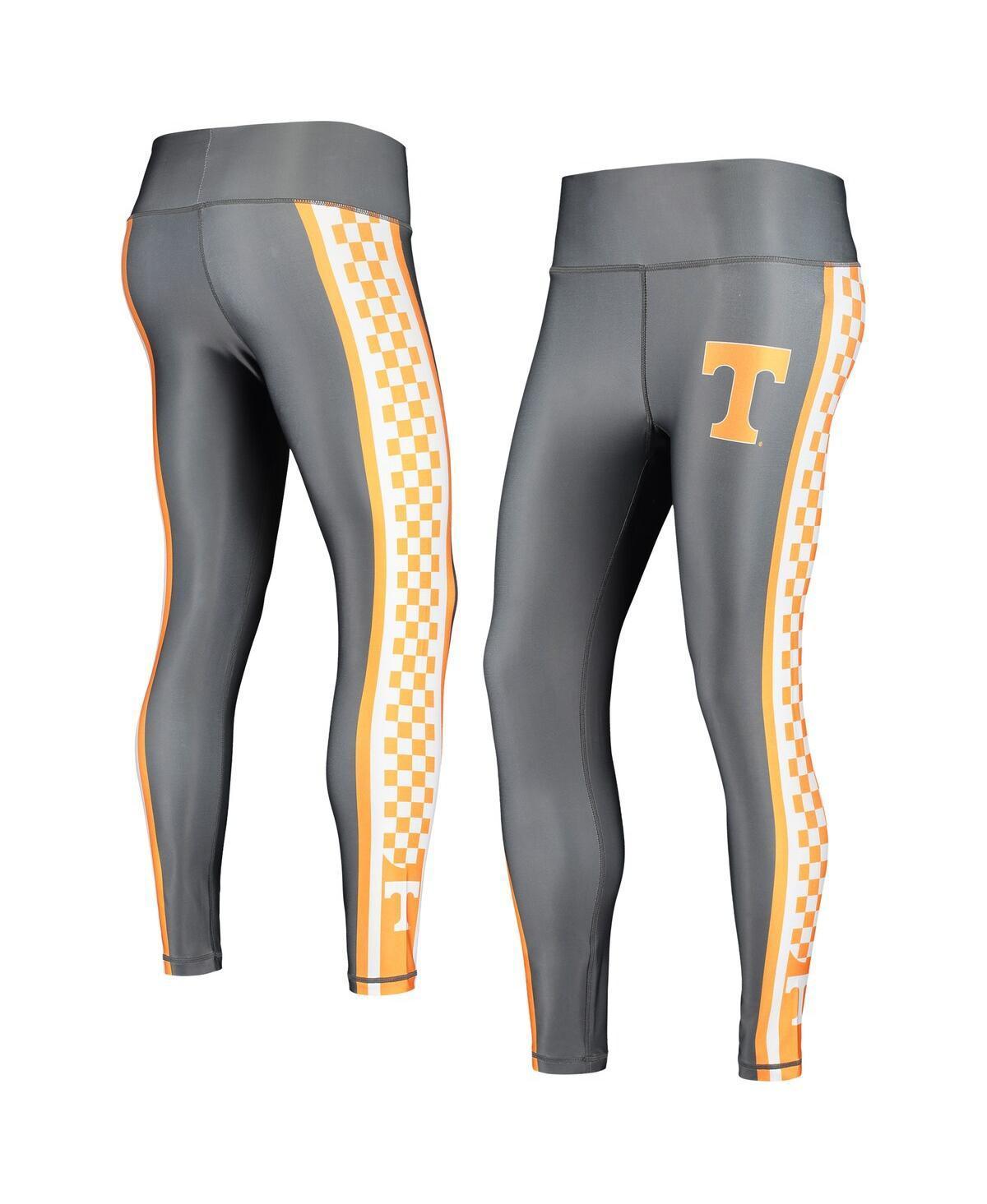 Womens Concepts Sport Charcoal/Tennessee Orange Tennessee Volunteers Dormer Knit Leggings Product Image