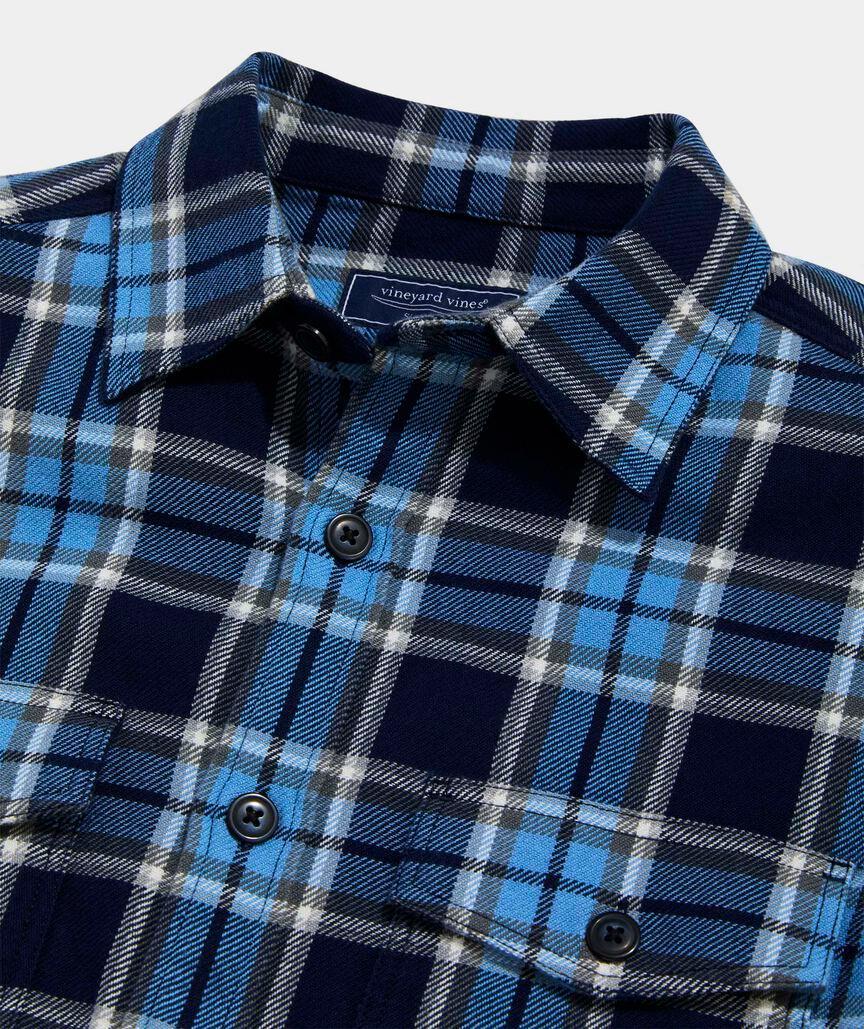 Cutwater Plaid Twill Utility Shirt Product Image