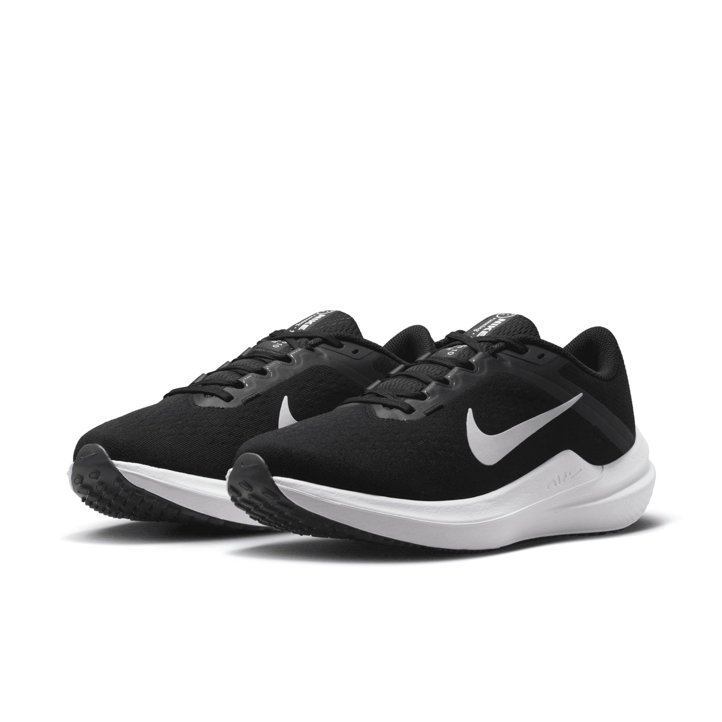 Nike Womens Air Winflo 10 - Running Shoes Black/White/Black Product Image