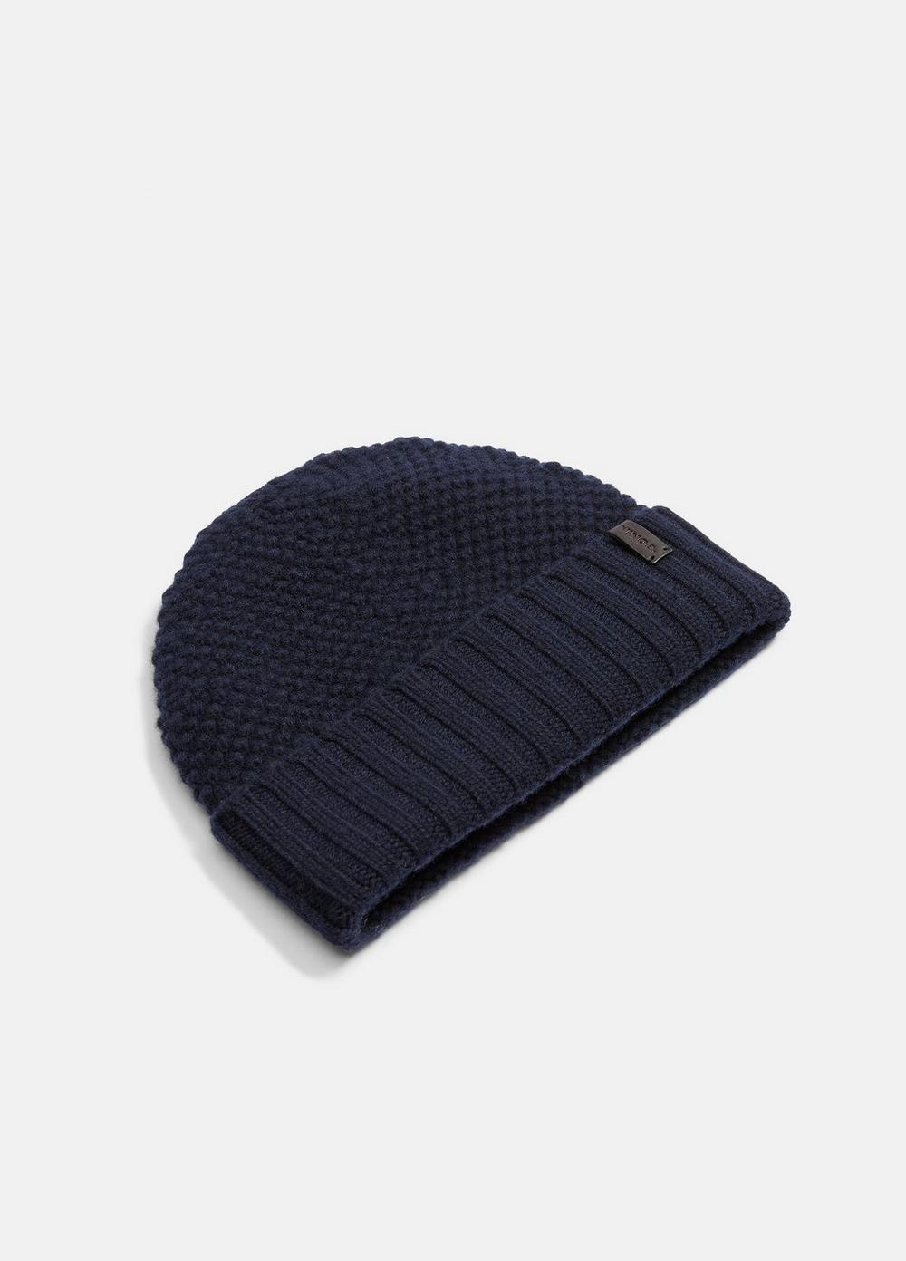 Cashmere Tuck-Stitch Beanie Product Image