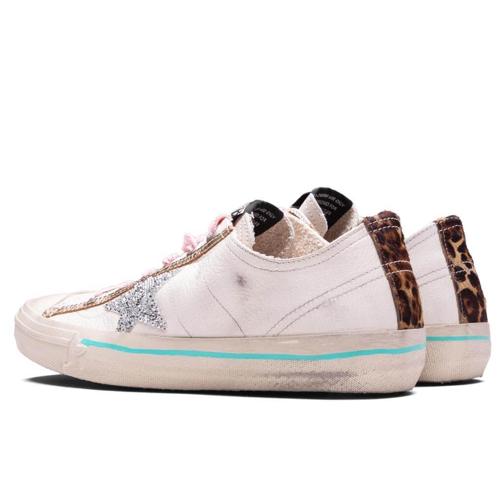 Women's V-Star - White/Silver/Beige Brown Leo Female Product Image