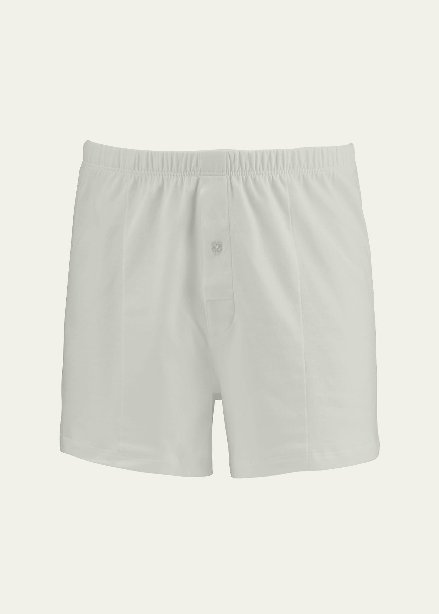 Mens Sporty Mercerized Cotton Boxers Product Image