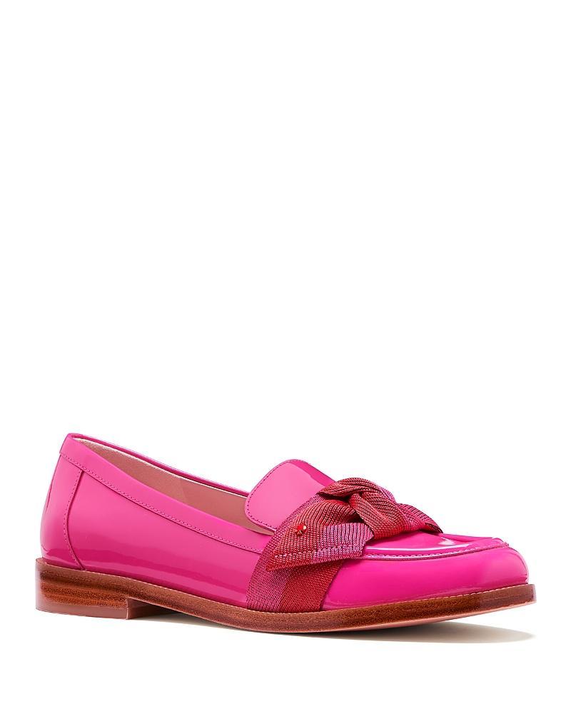 kate spade new york Leandra Bow Leather Loafers Product Image