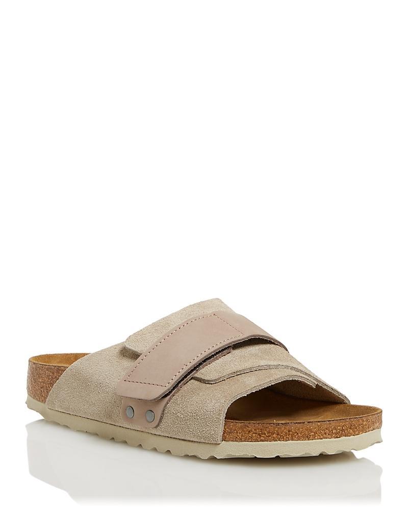 Birkenstock Kyoto Suede/Nubuck Sandals Black 39 Product Image