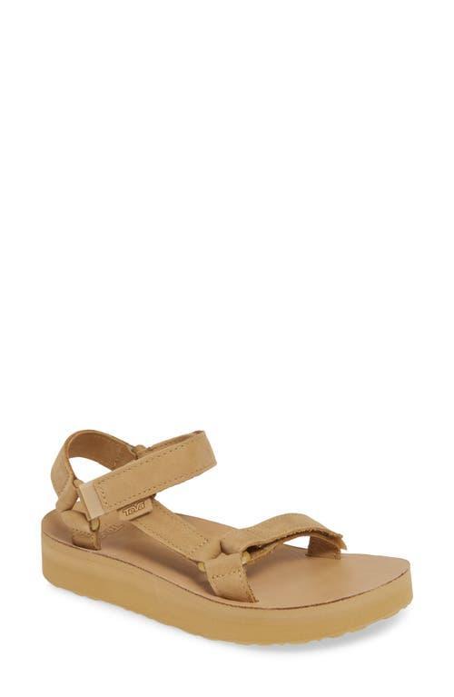 Teva Midform Universal Leather (Desert Sand) Women's Shoes Product Image