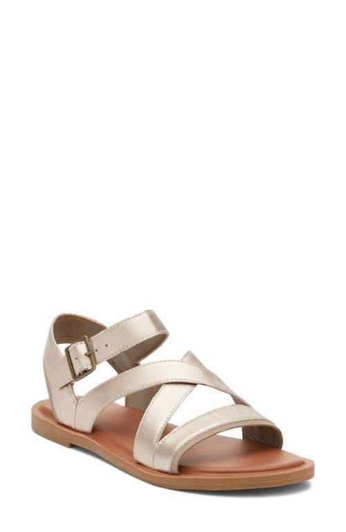 Toms Womens Sloane Leather Flat Sandals Product Image