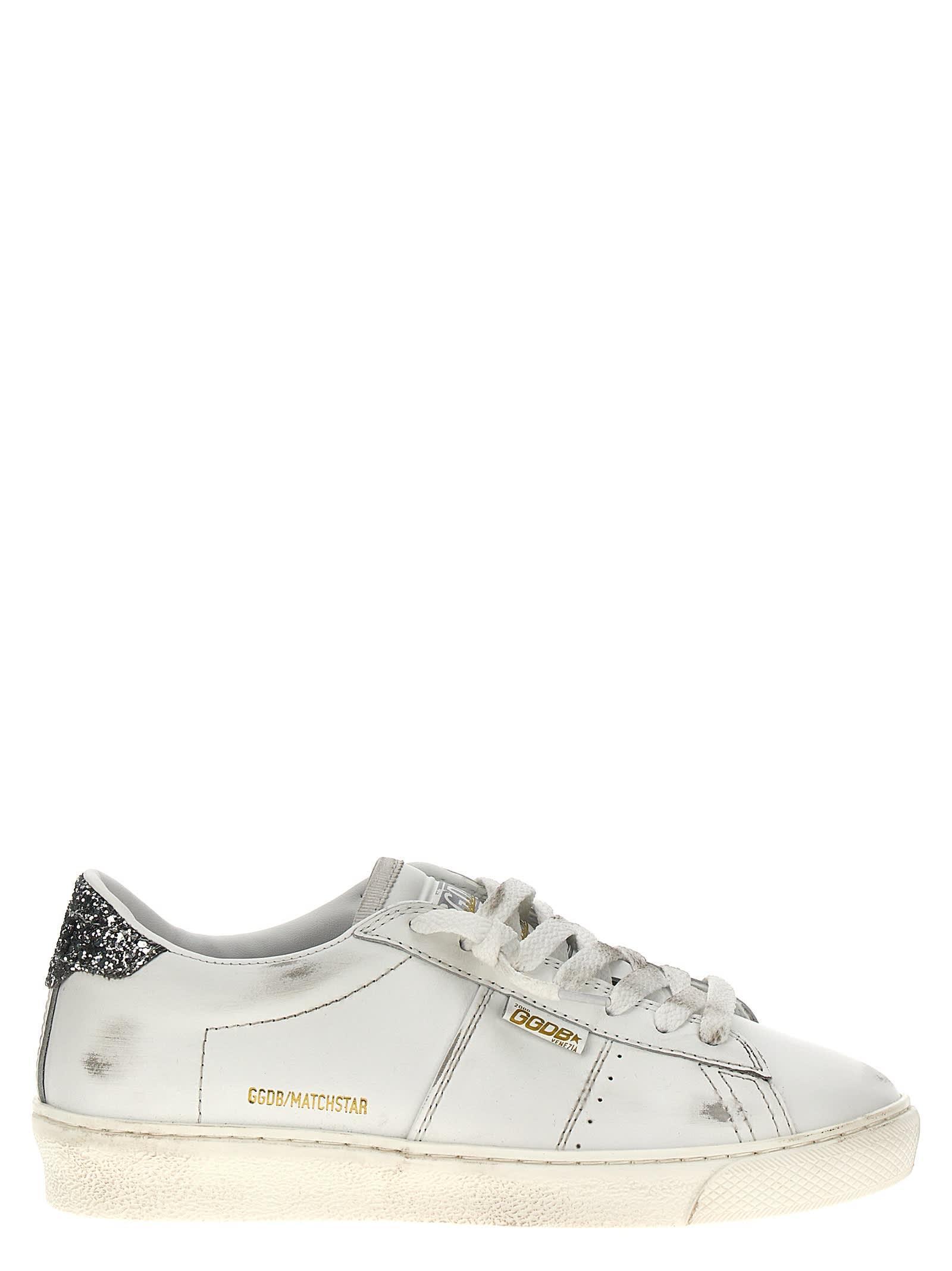 GOLDEN GOOSE Matchstar Sneakers In Silver Product Image