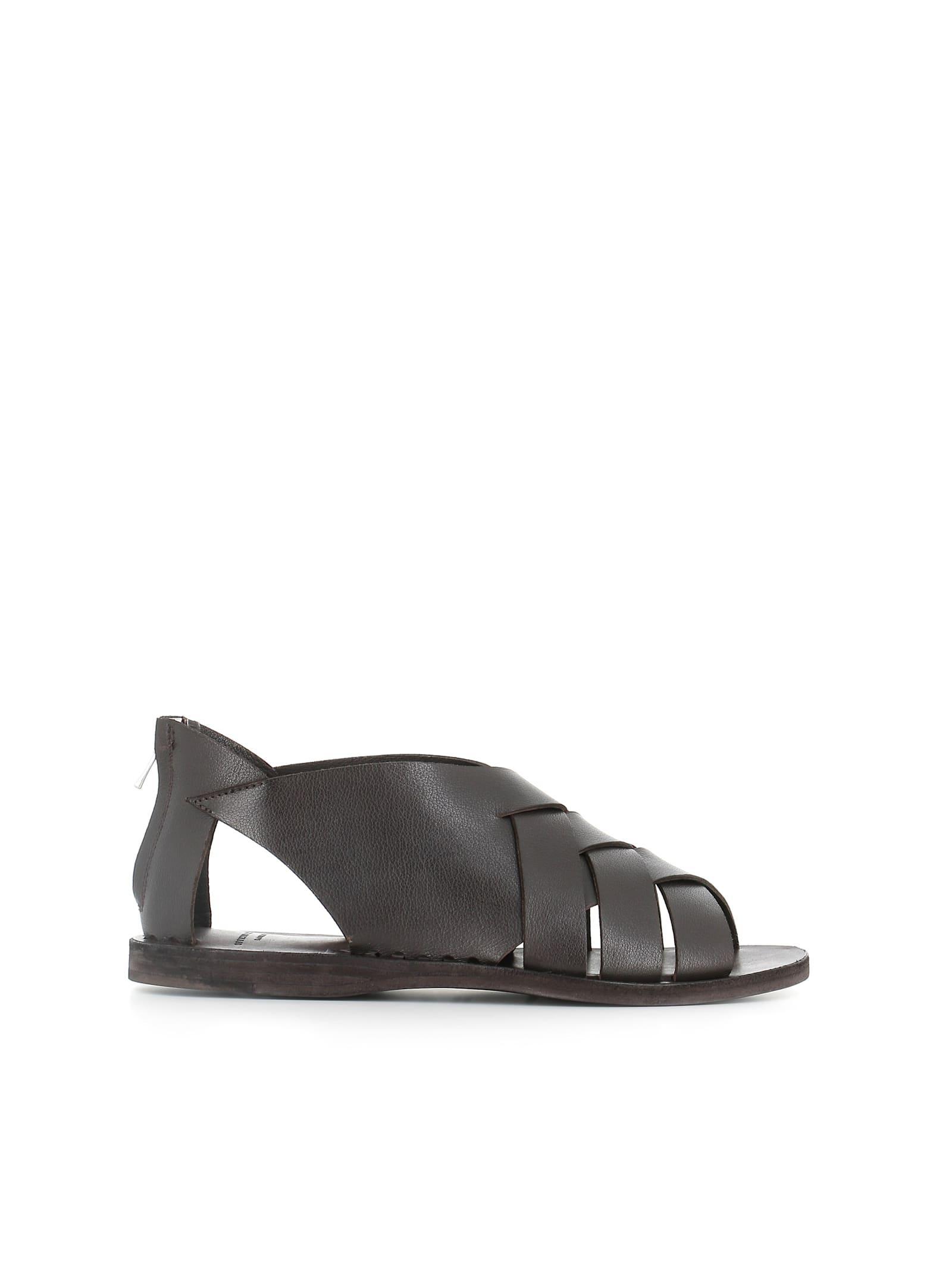 OFFICINE CREATIVE Sandal Itaca/048 In Brown Product Image