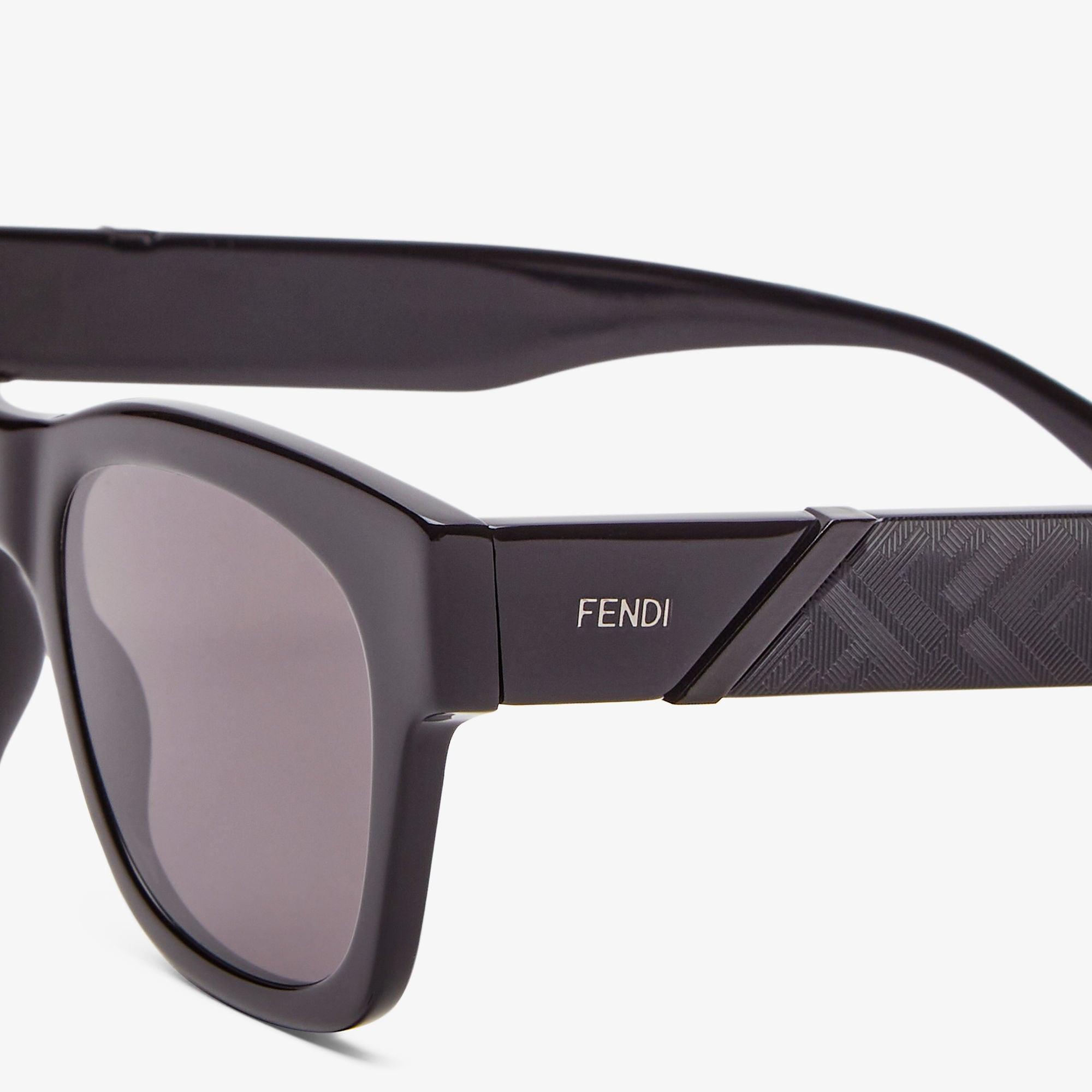 Fendi DiagonalBlack acetate sunglasses Product Image