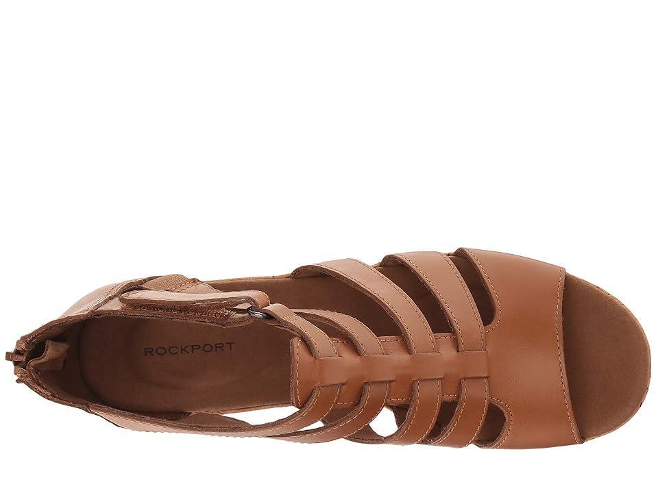 Rockport Briah Gladiator (Dark Tan Leather) Women's Shoes Product Image