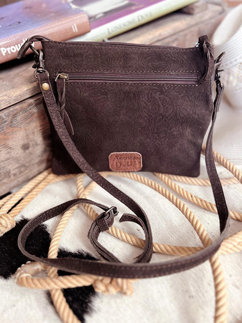 Darling Tooled Not Fooled Leather Crossbody Product Image