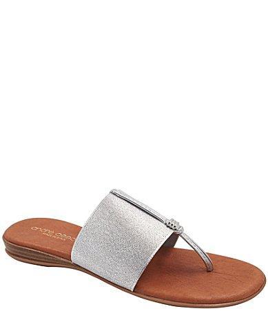 Andre Assous Nice Stretch Thong Sandals Product Image