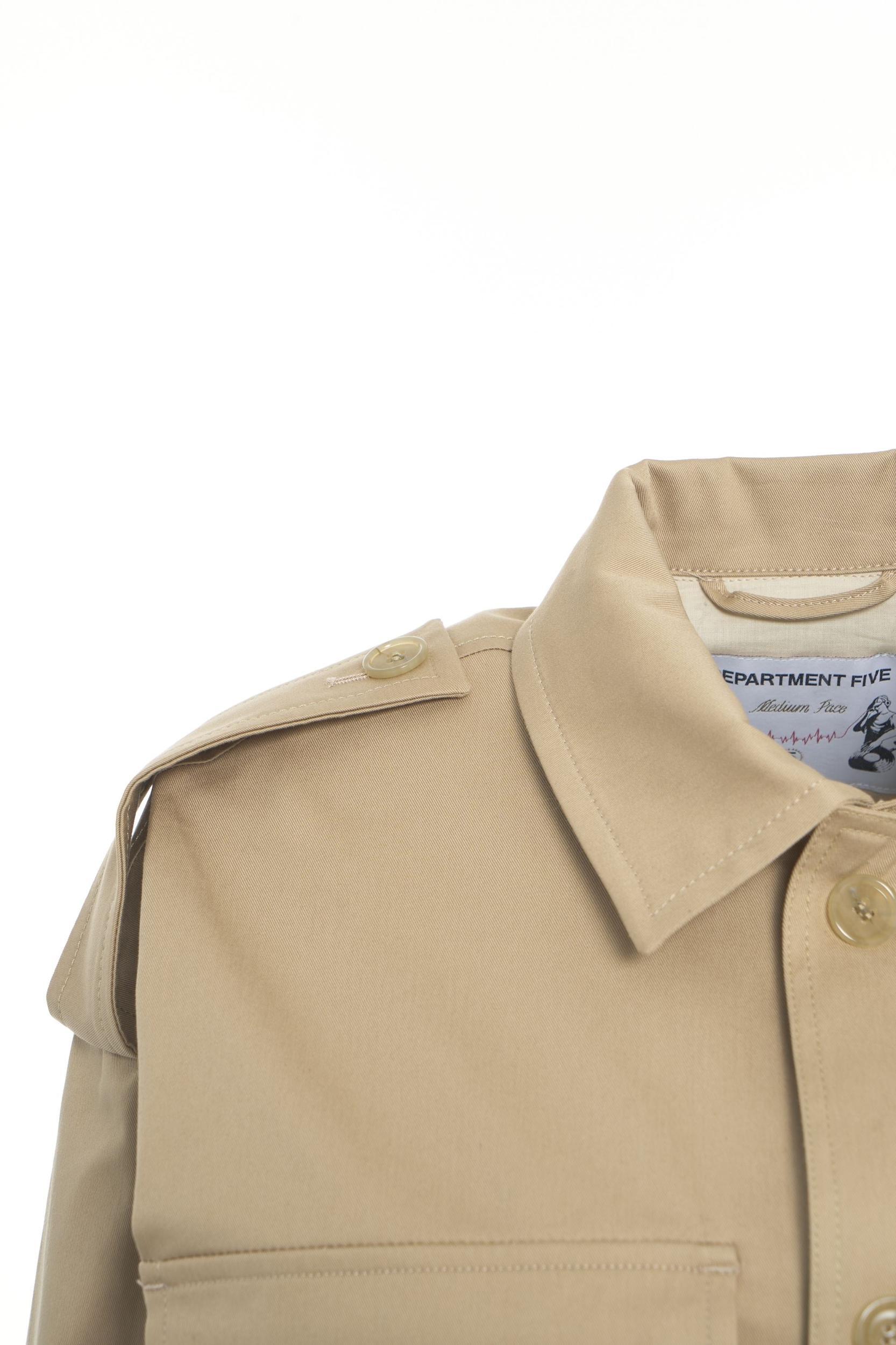 Gabardine overshirt 'Tres' Product Image