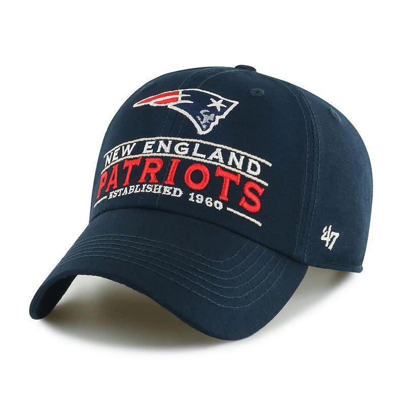 Mens 47 New England Patriots Vernon Clean UpAdjustable Hat, Blue Product Image