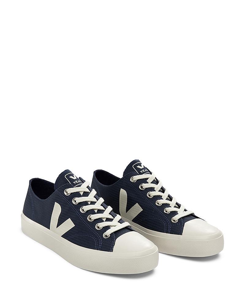 Veja Mens Wata Ii Low Lace Up Canvas Sneakers Product Image