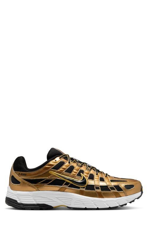 NIKE Men's P-6000 Shoes In Metallic Gold/infinite Gold/white/black Product Image