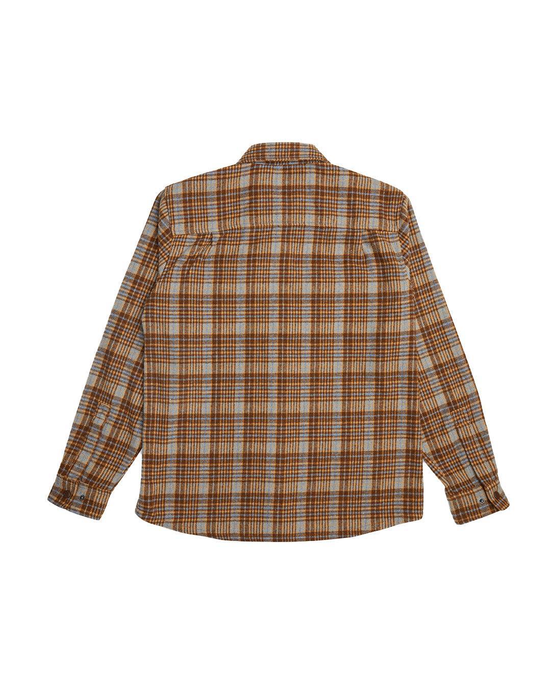Kalyn Check Shirt - Brown Check Product Image