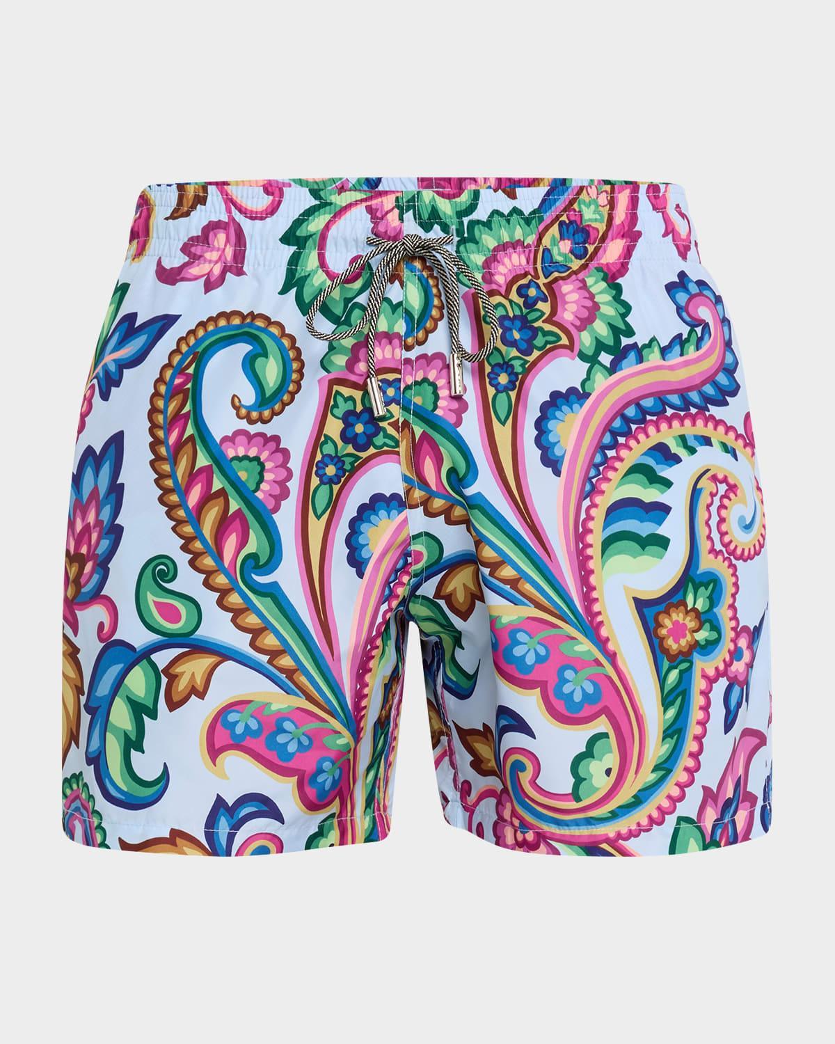 Mens Paisley Swim Shorts Product Image