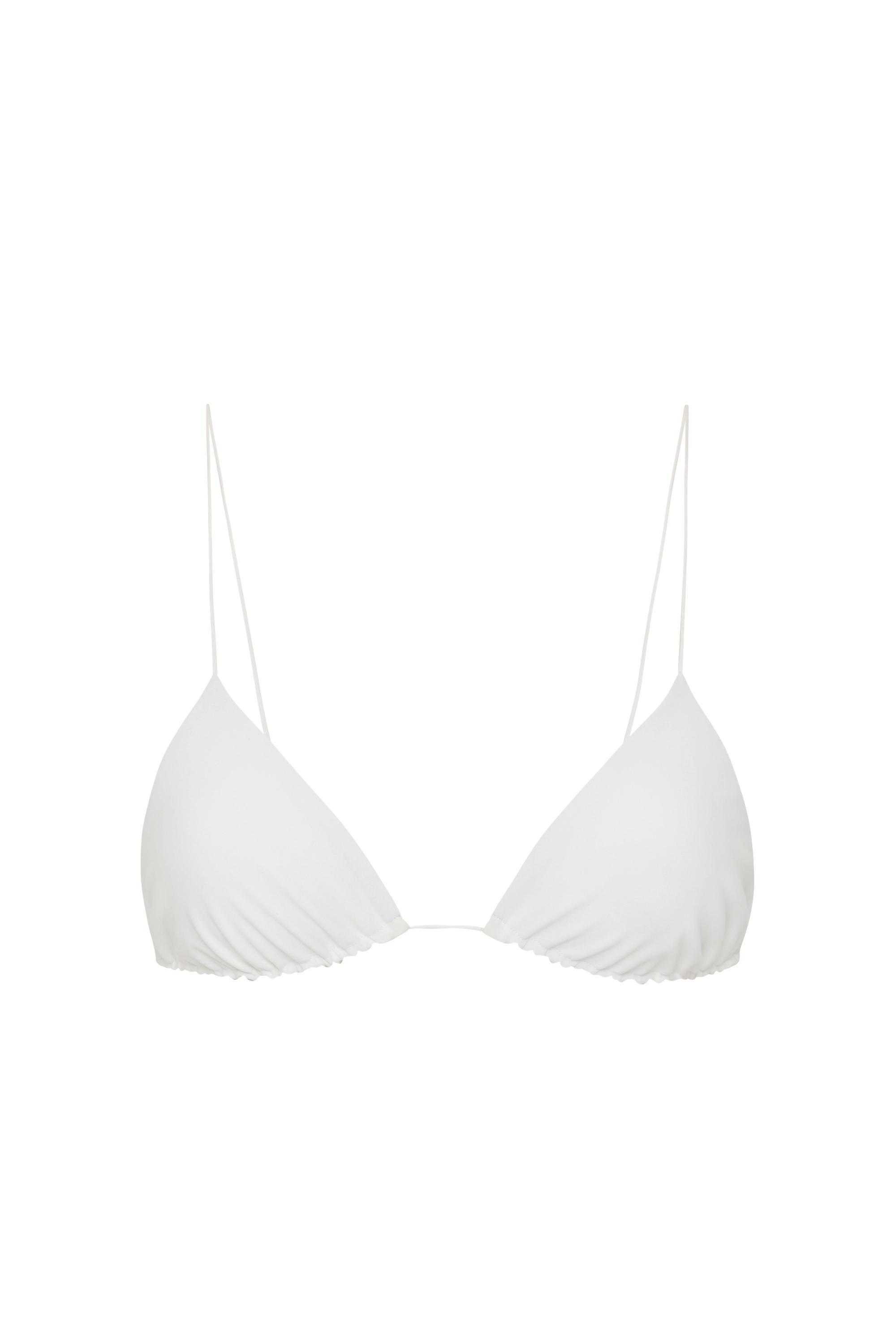 Farrah Bikini Top White - Final Sale Product Image