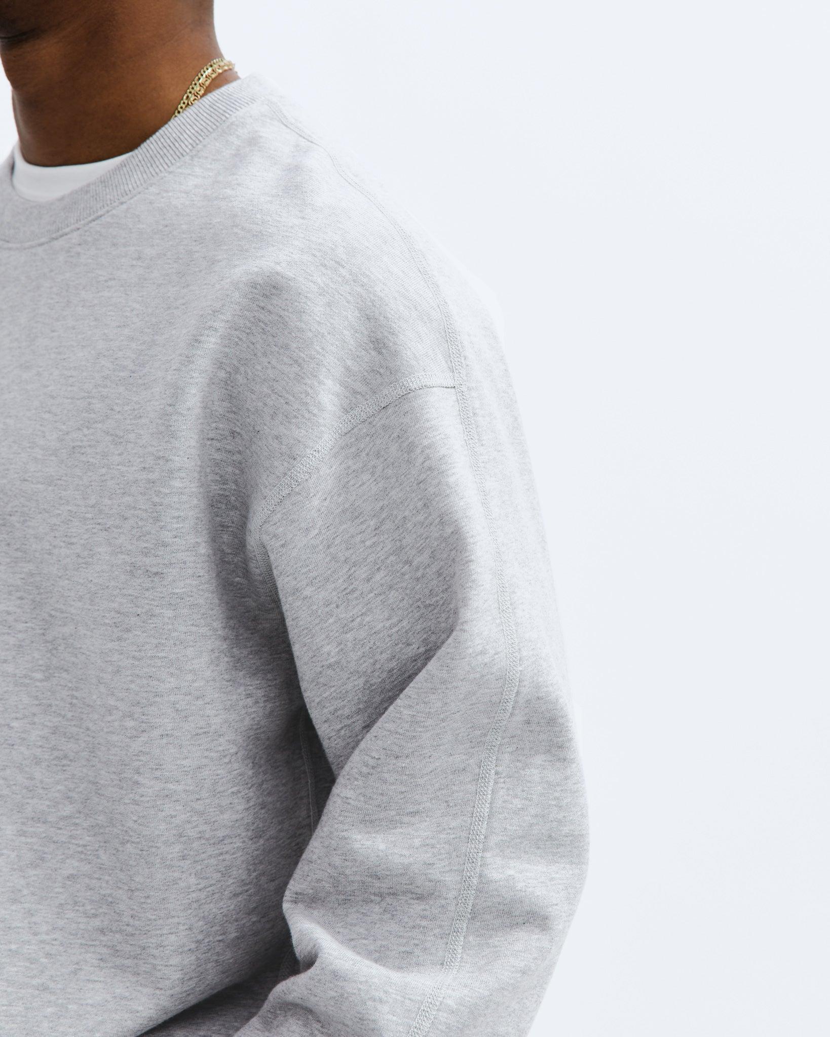 Midweight Terry Relaxed Crewneck - Vault Male Product Image