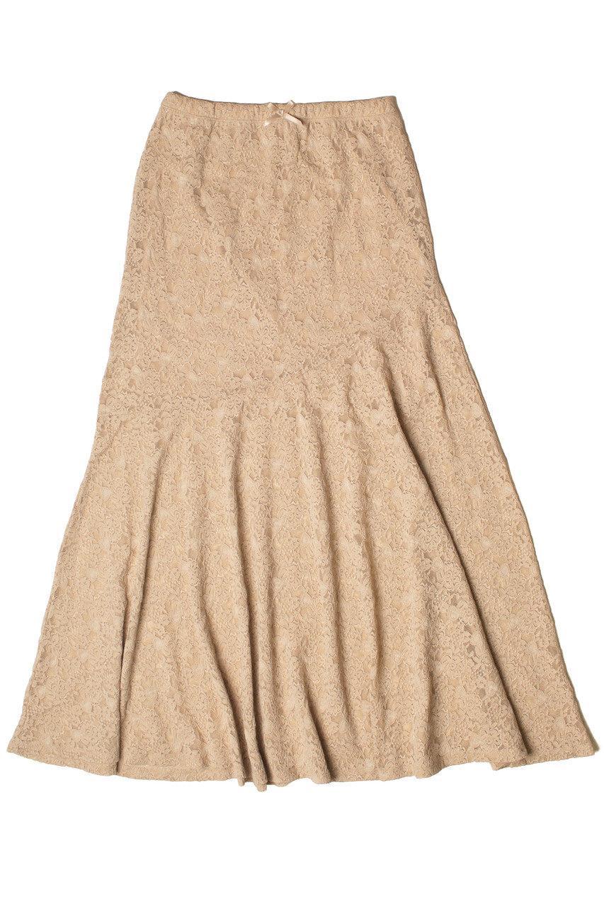 Lace Maxi Skirt Product Image