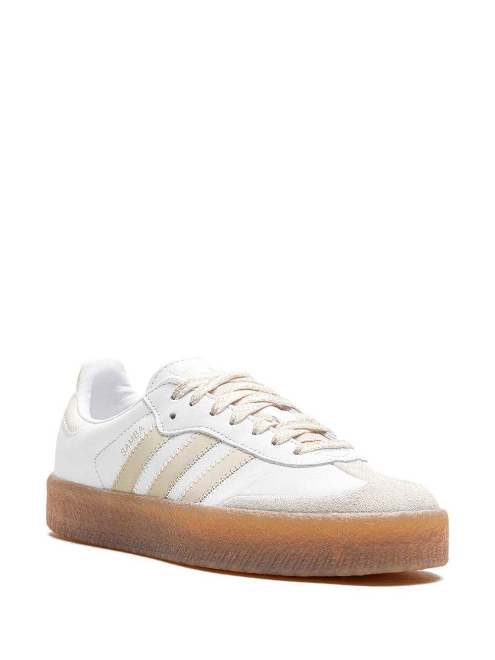 Adidas Women's Originals Sambae Casual Shoes In White/wonder White/off White Product Image