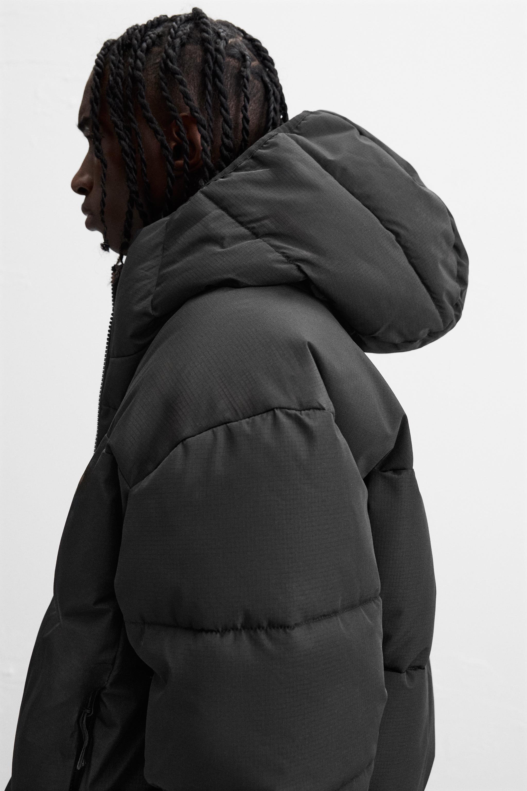 HOODED QUILTED JACKET Product Image