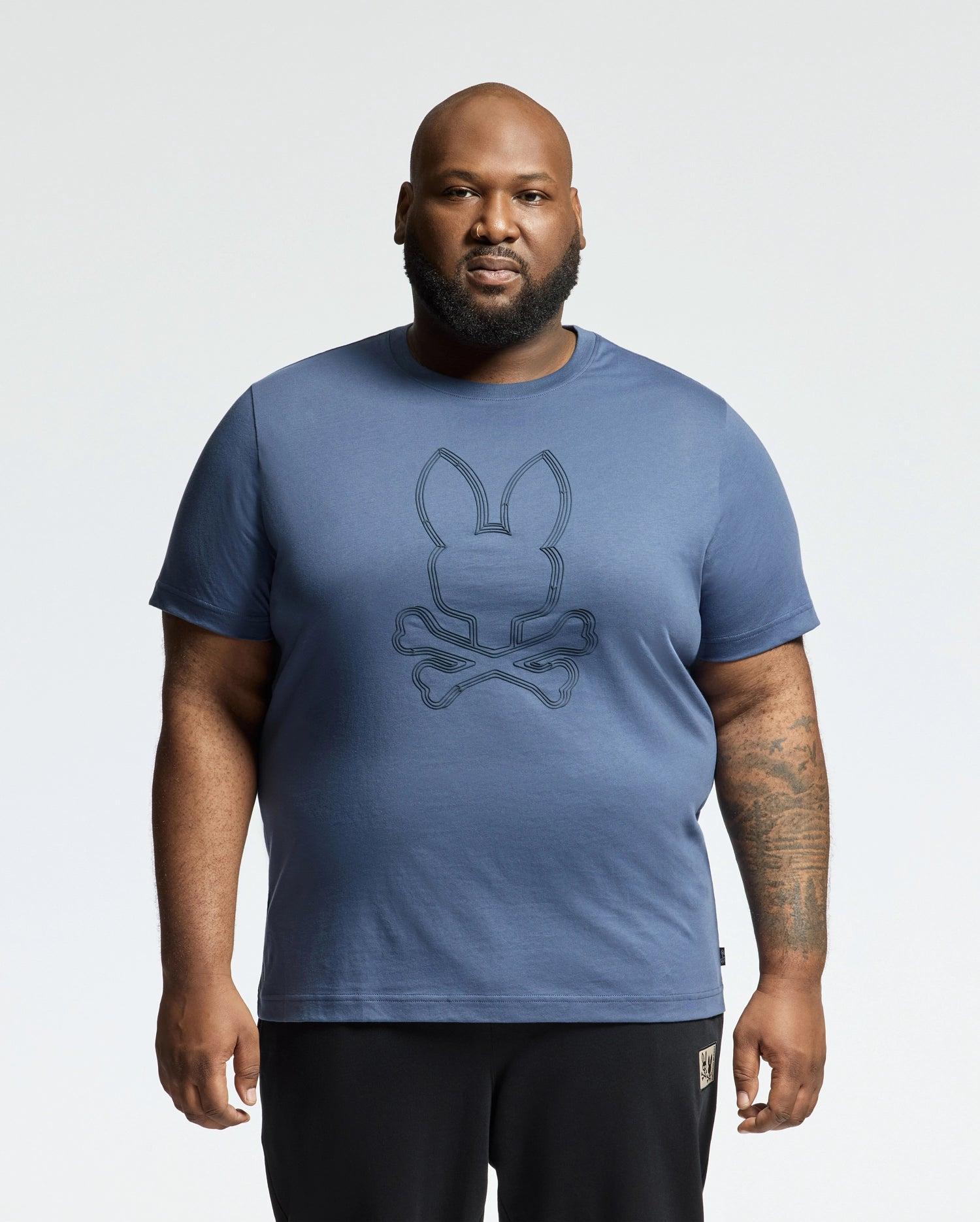 MENS BIG AND TALL MONARC FRONT BUNNY GRAPHIC TEE - B9U211E200 Product Image