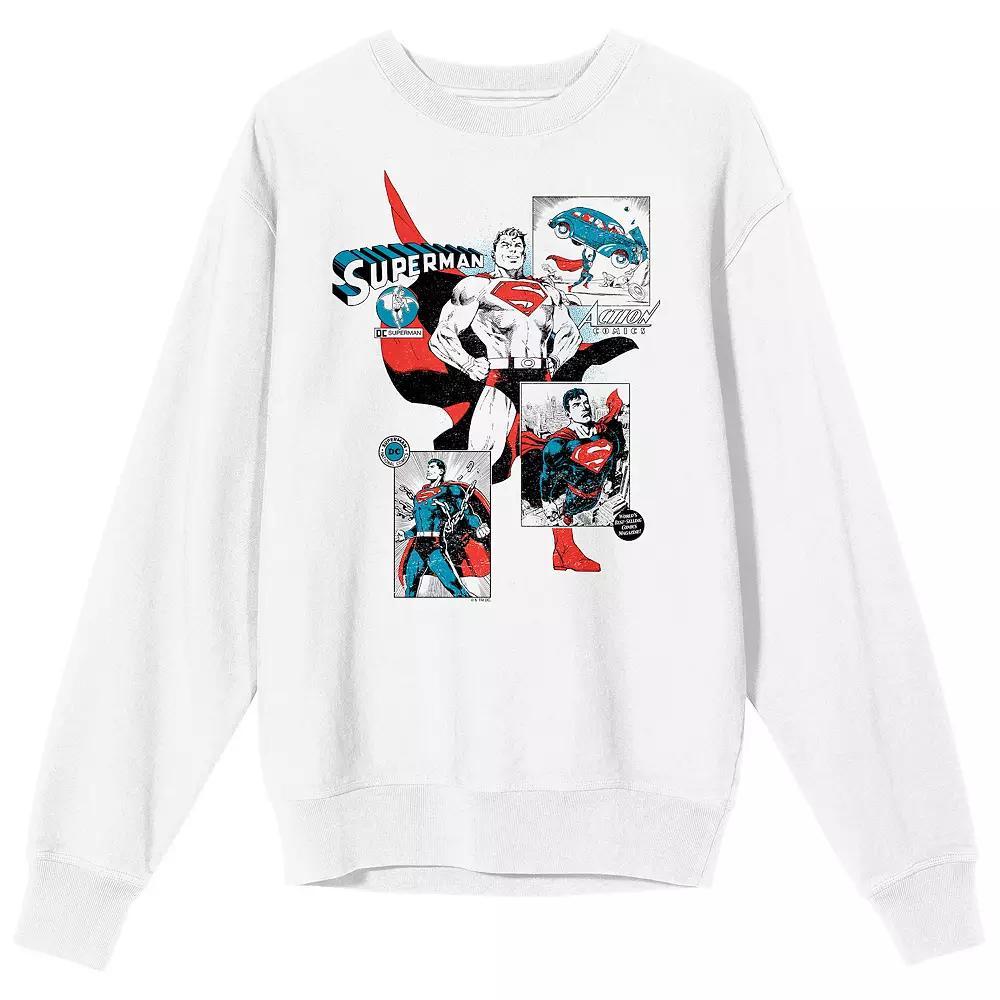 Men's Superman 90th Anniversary Long Sleeve Graphic Tee,  Product Image