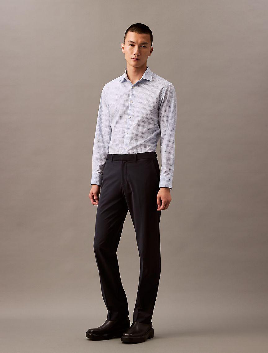 Refined Cotton Stretch Classic Button-Down Shirt Product Image