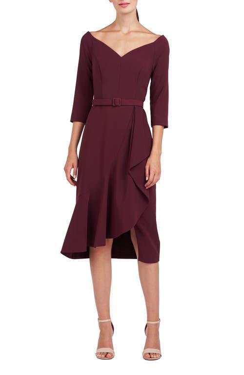 Womens Izzy Belted Cocktail Dress Product Image