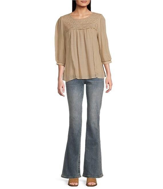 KUT from the Kloth Natalie Mid-Rise Flare Jean Product Image