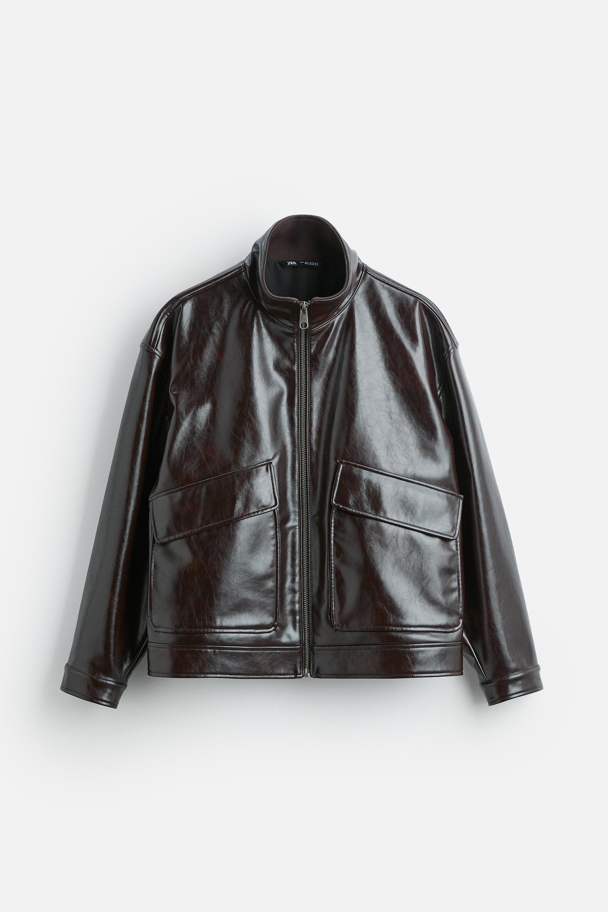 FAUX LEATHER JACKET Product Image