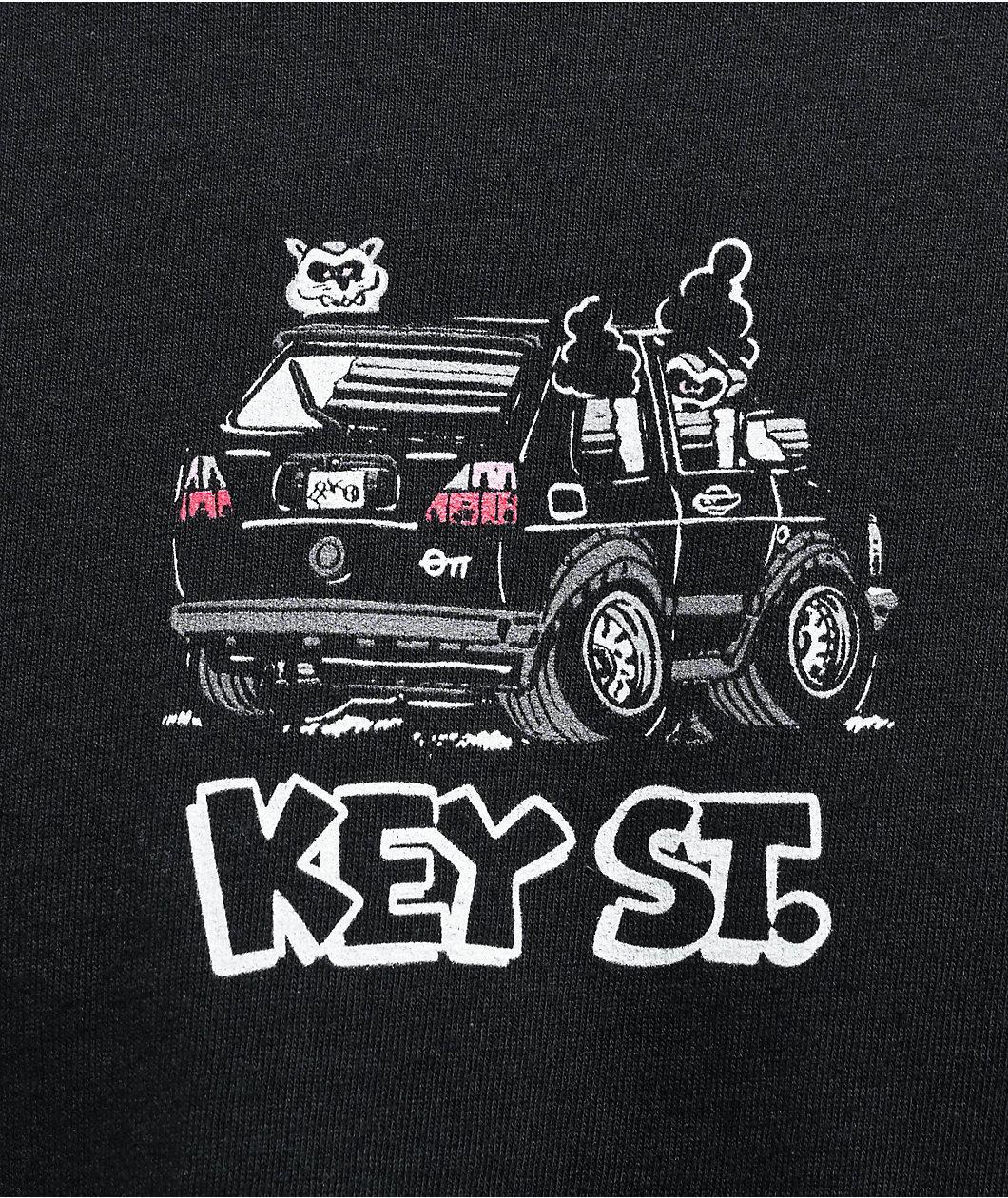 Key Street x Freakorico Hot Box Black T-Shirt Product Image