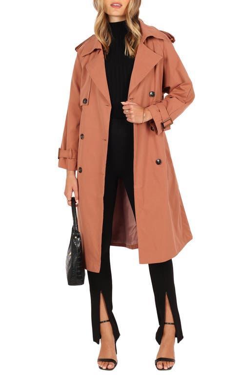 Petal and Pup Womens Trina Button Front Trench Coat Product Image