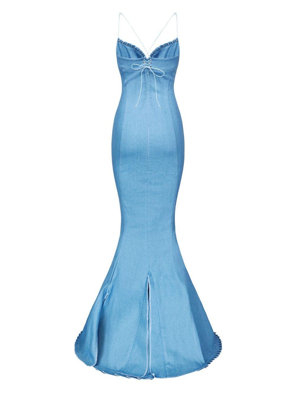 denim dress Product Image