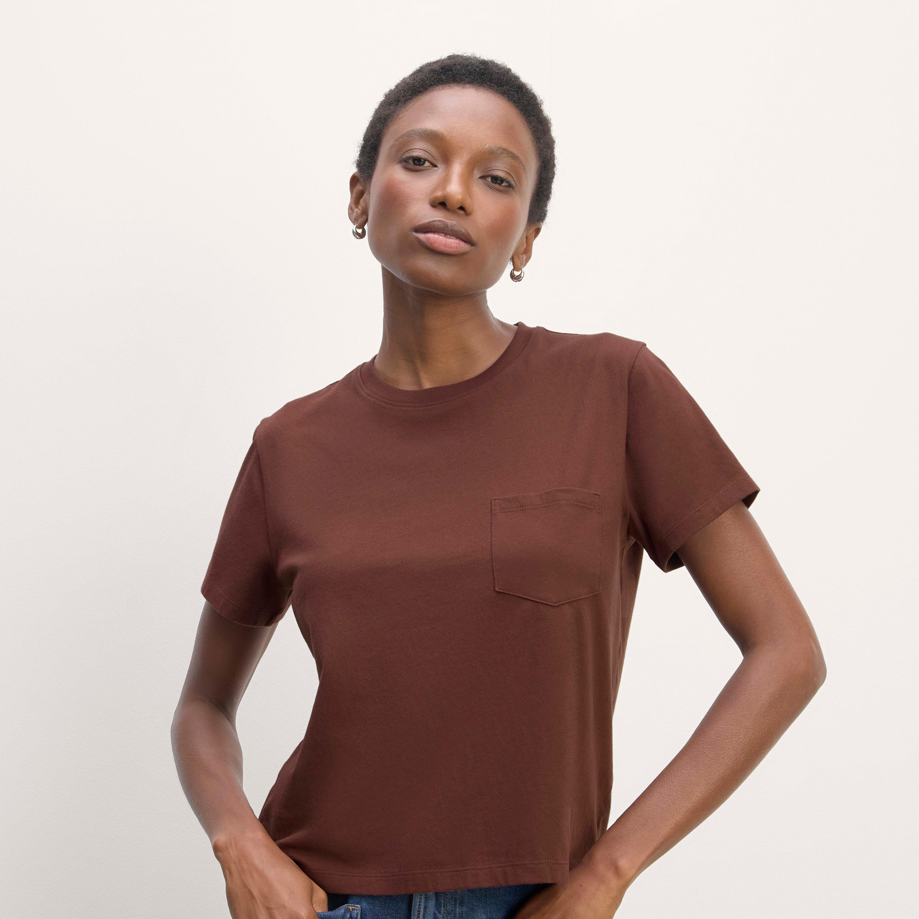 Womens Box-Cut T-Shirt in Essential Cotton by Everlane Product Image