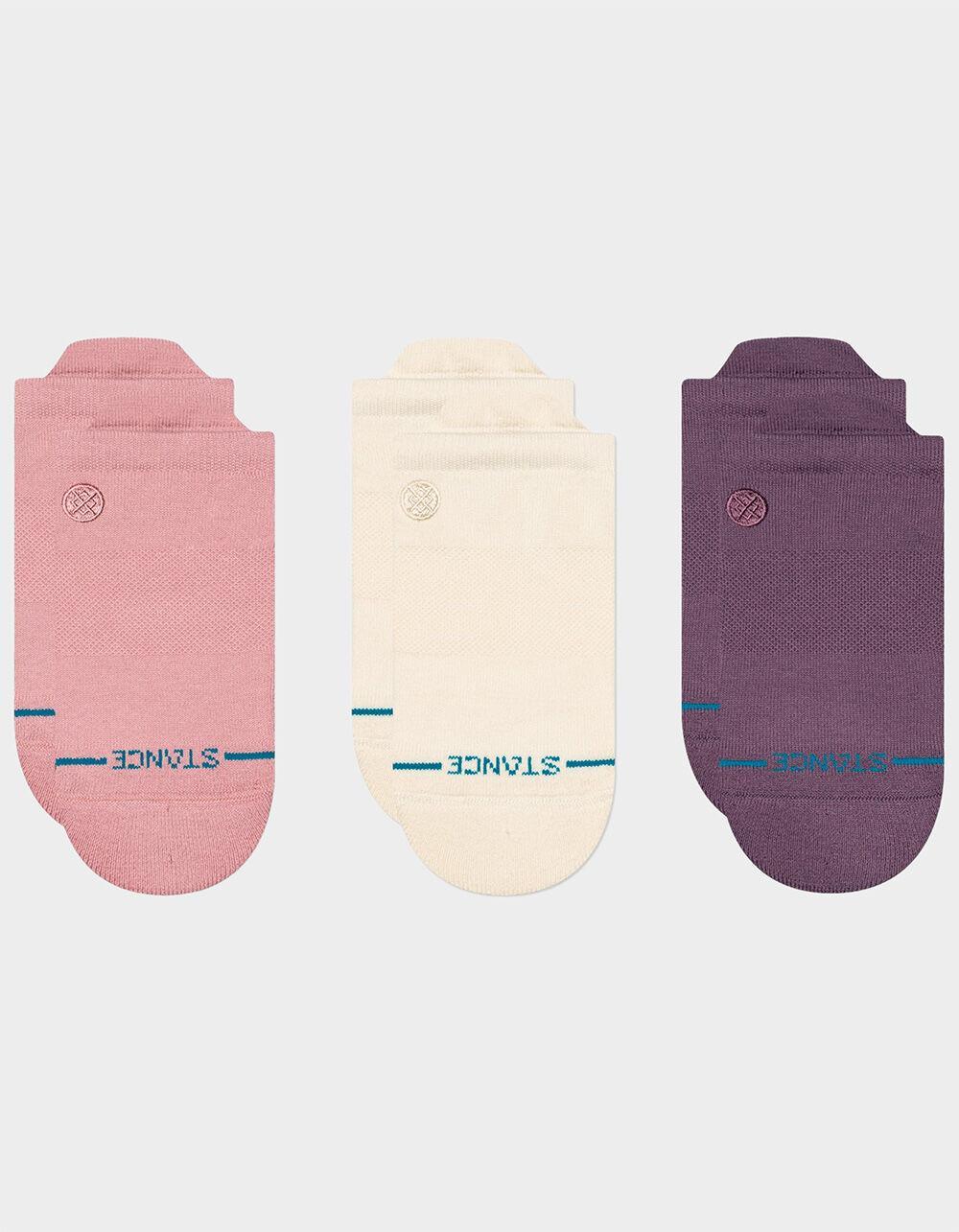 STANCE Icon Mens 3 Pack Low Tab Socks - DUSTY PINK Product Image