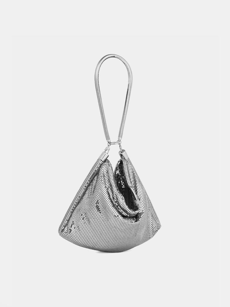 Silver chainmail pocket bag Product Image