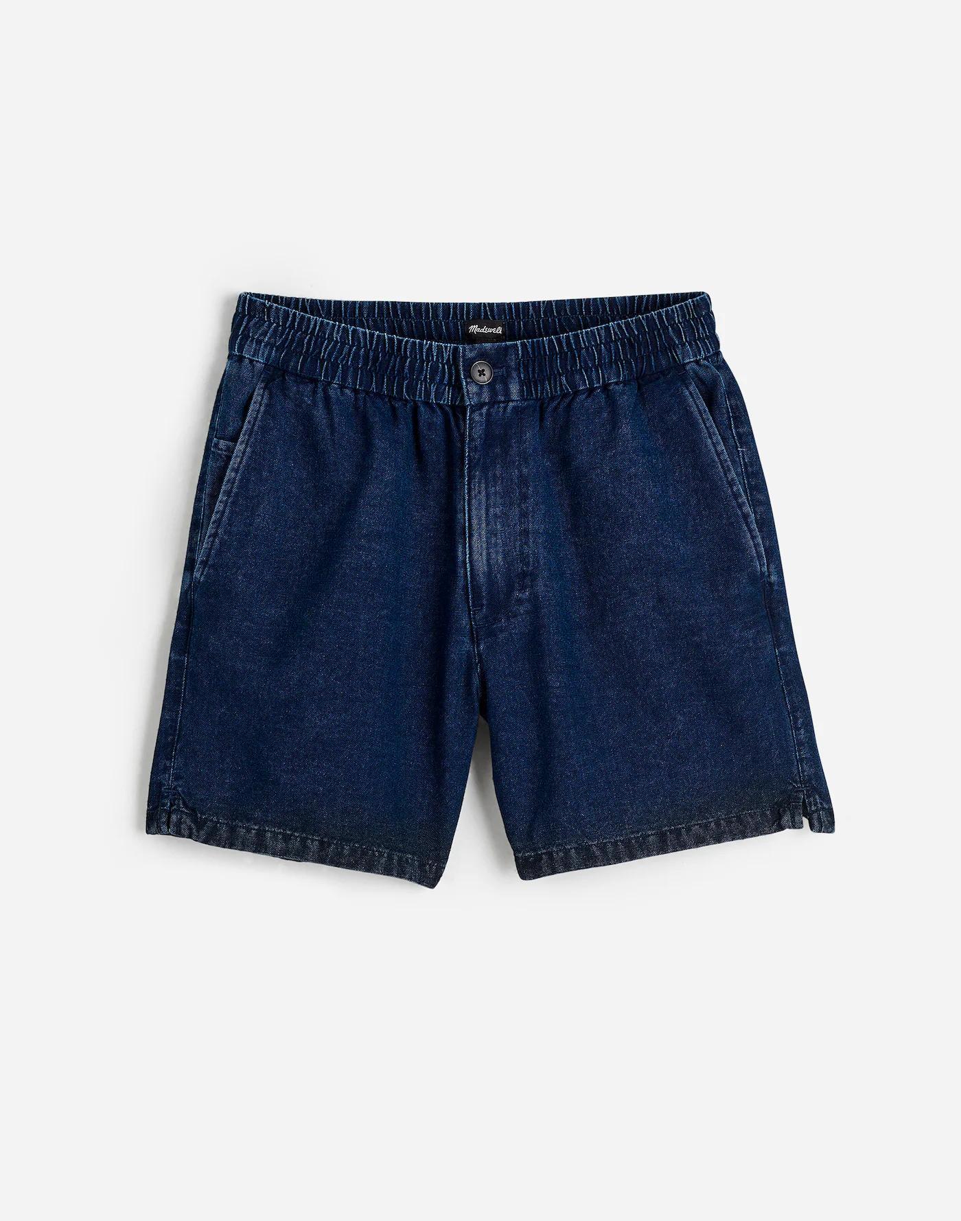 Indigo-Dyed Everywear Shorts Product Image