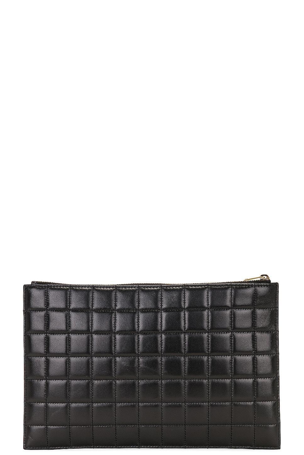 Saint Laurent Tablet Pouch in Black Product Image