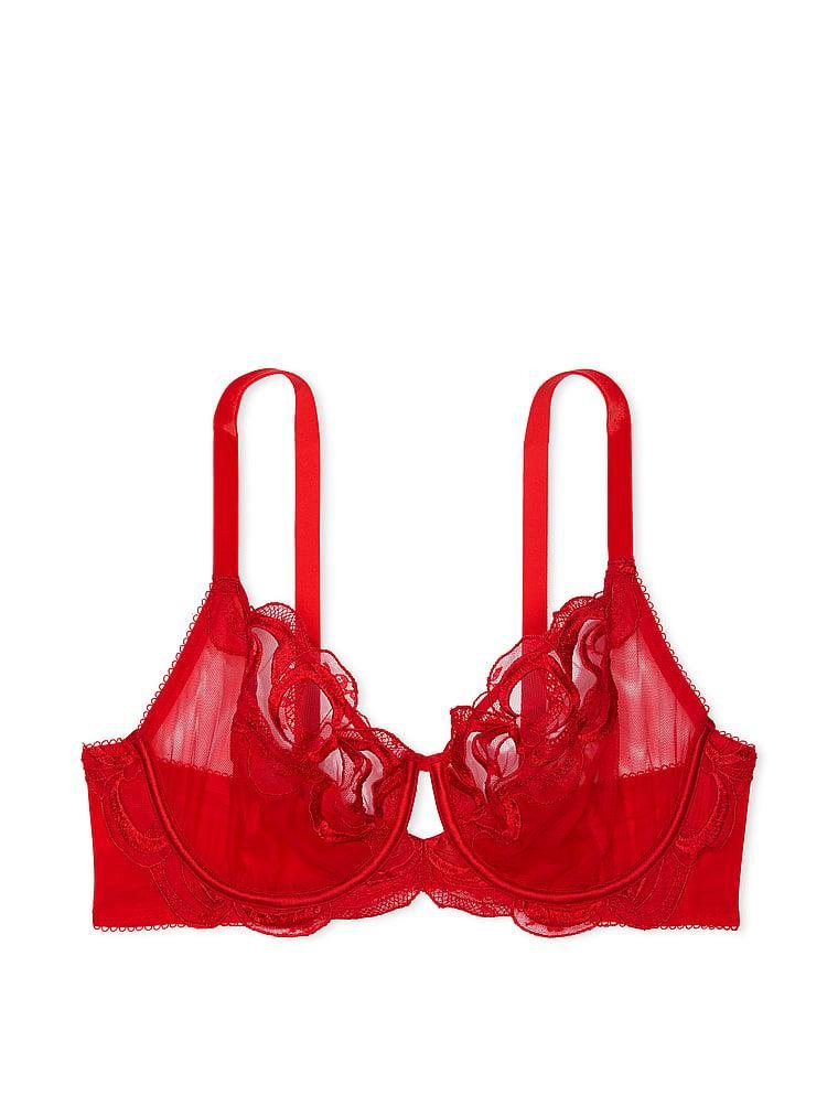 The Fabulous by Victoria's Secret Tied-with-a-Bow Embroidery Full-Cup Bra Product Image