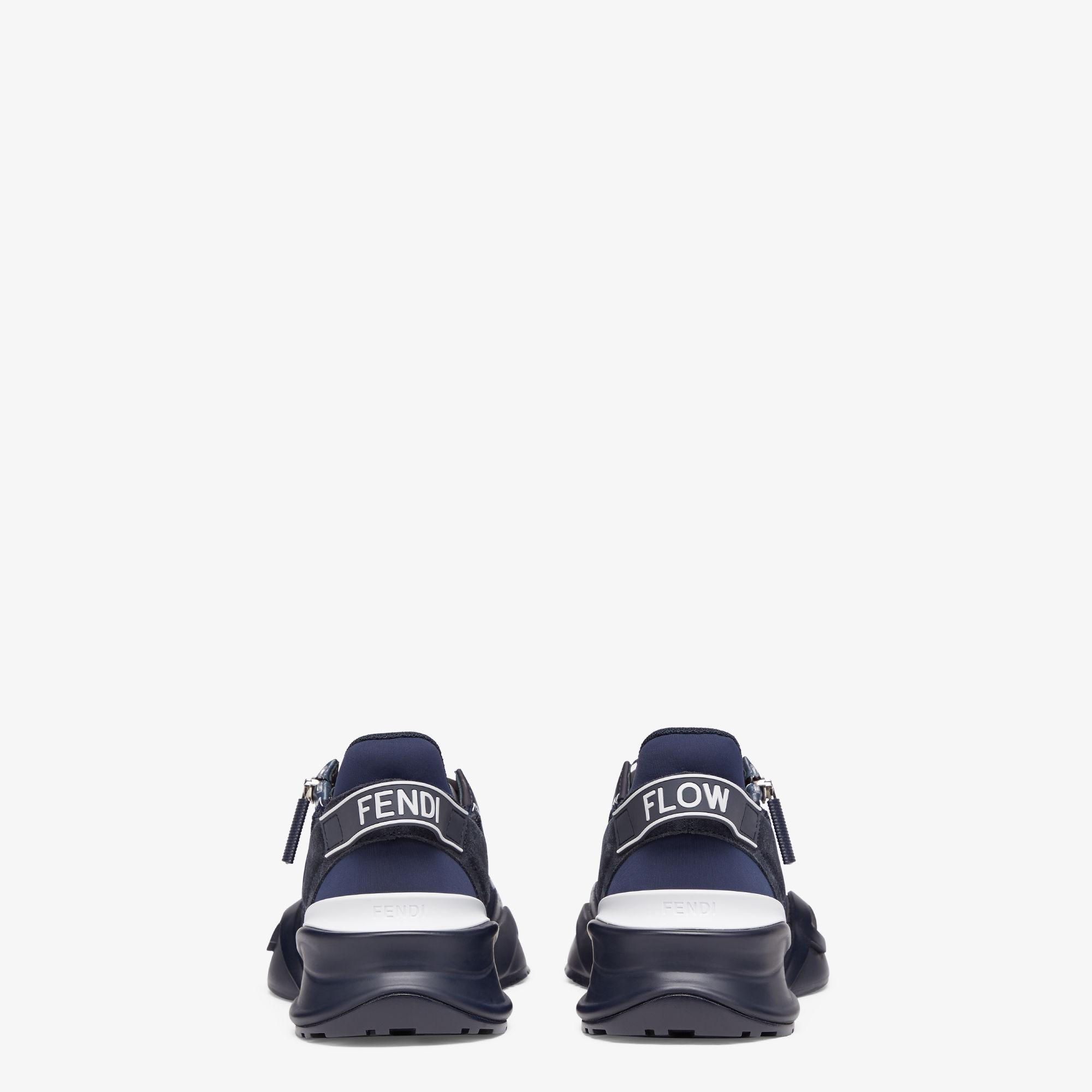 Fendi Flow SneakersBlue fabric low-tops Product Image