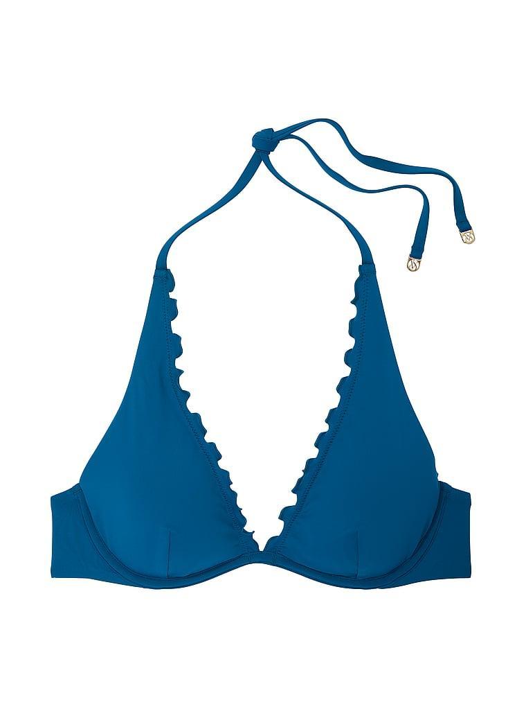 VS Archives Essential Ruffled Halter Bikini Top Product Image