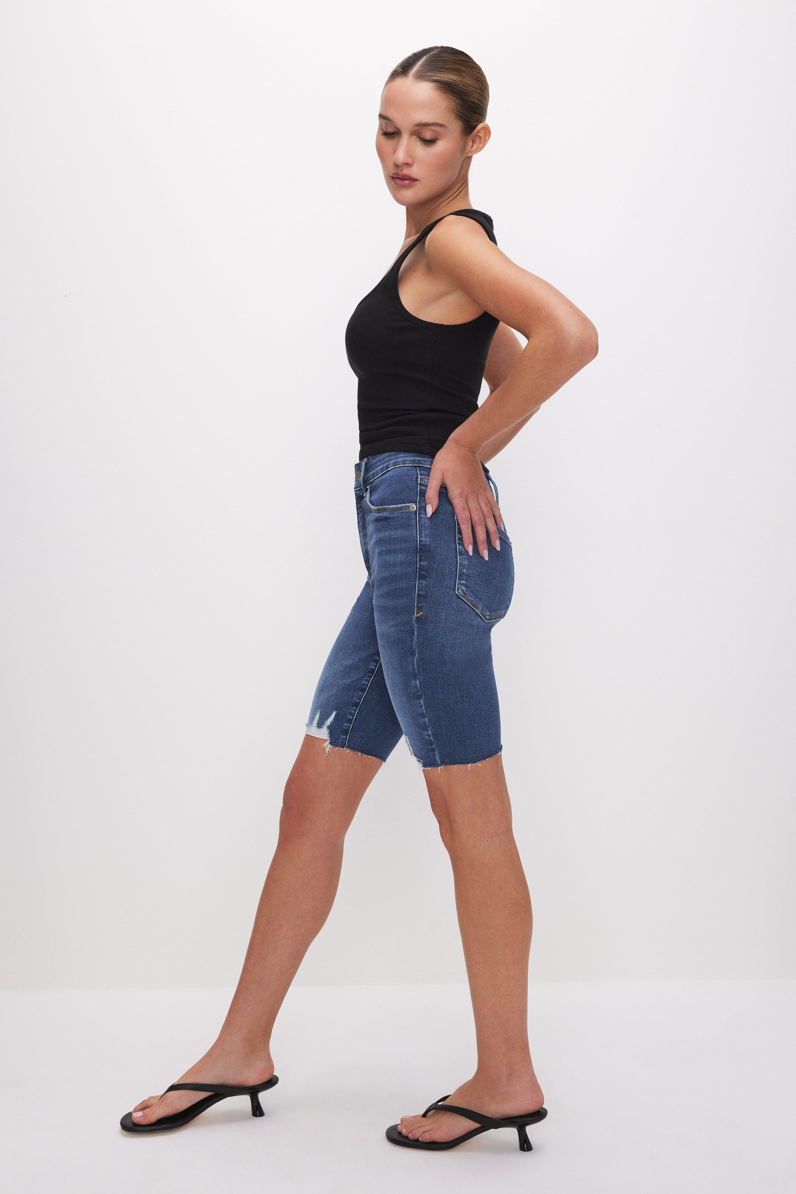 ALWAYS FITS GOOD LEGS BERMUDA SHORTS | INDIGO520 Product Image