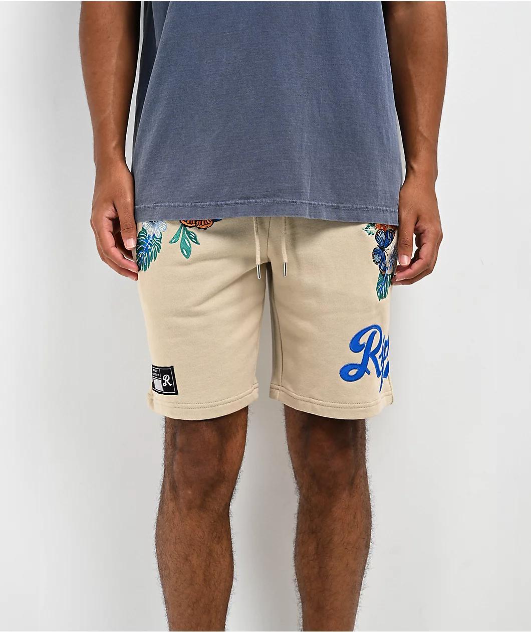 RIPNDIP Los RIPNDIP Off White Sweat Shorts Product Image