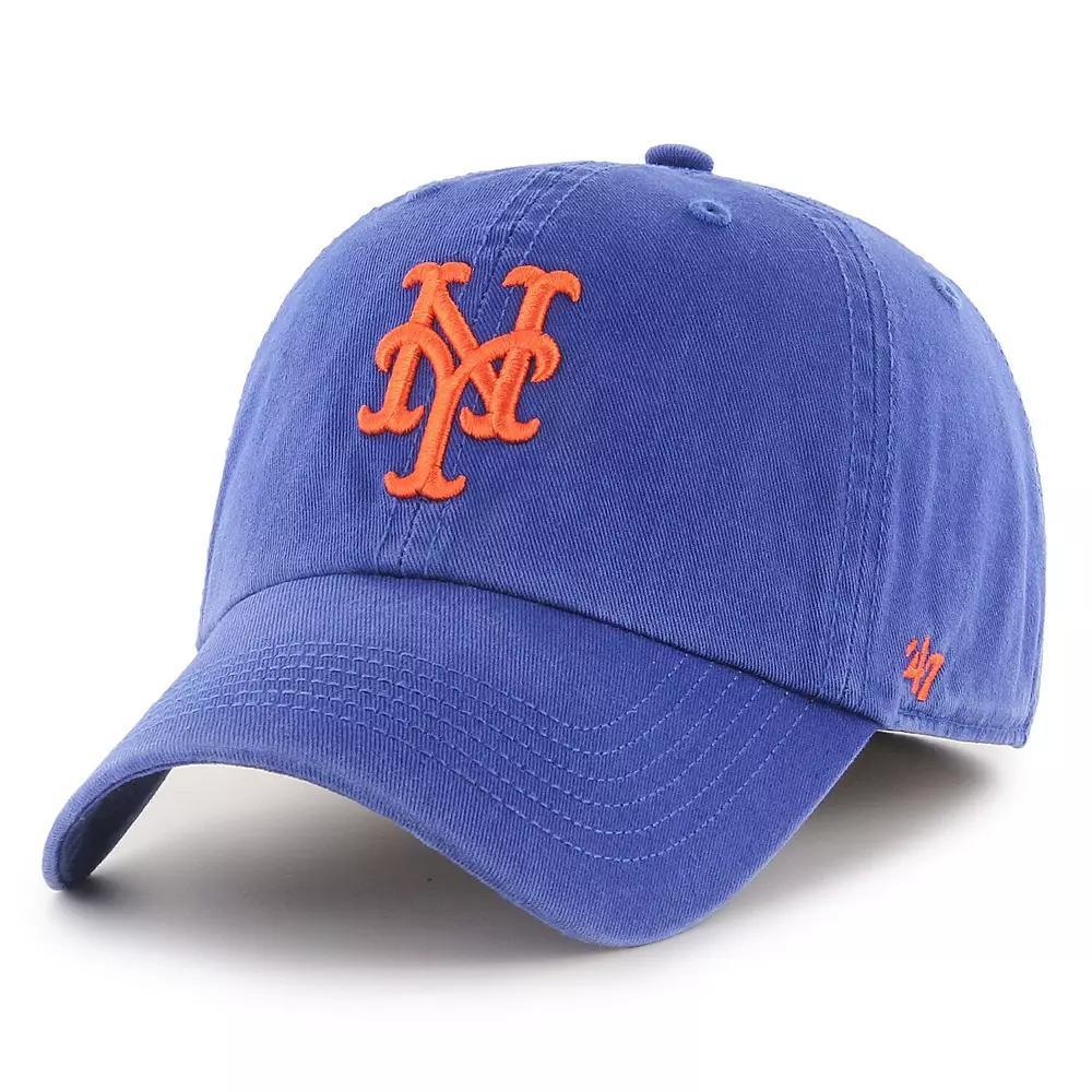 Men's '47 Royal New York Mets Franchise Logo Fitted Hat,  Product Image
